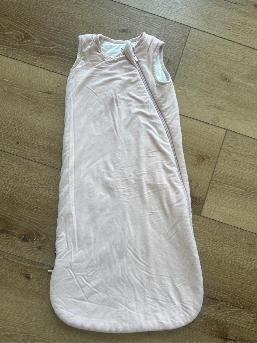 Kyte BABY Light Pink Sleeveless Sleep Sack 1.0 tog